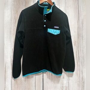 Patagonia Synchilla Quarter Snap Sweater Pullover Size Small EUC